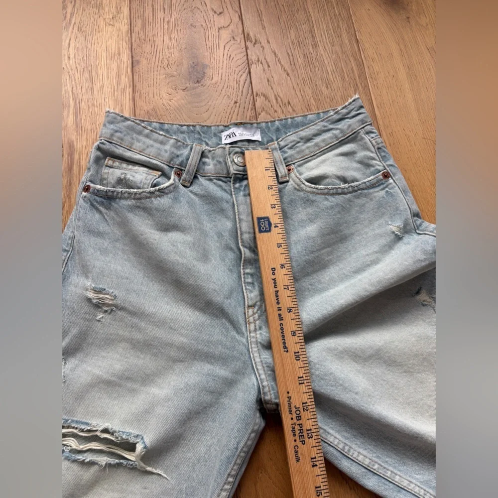 Zara classic mom fit jeans 6